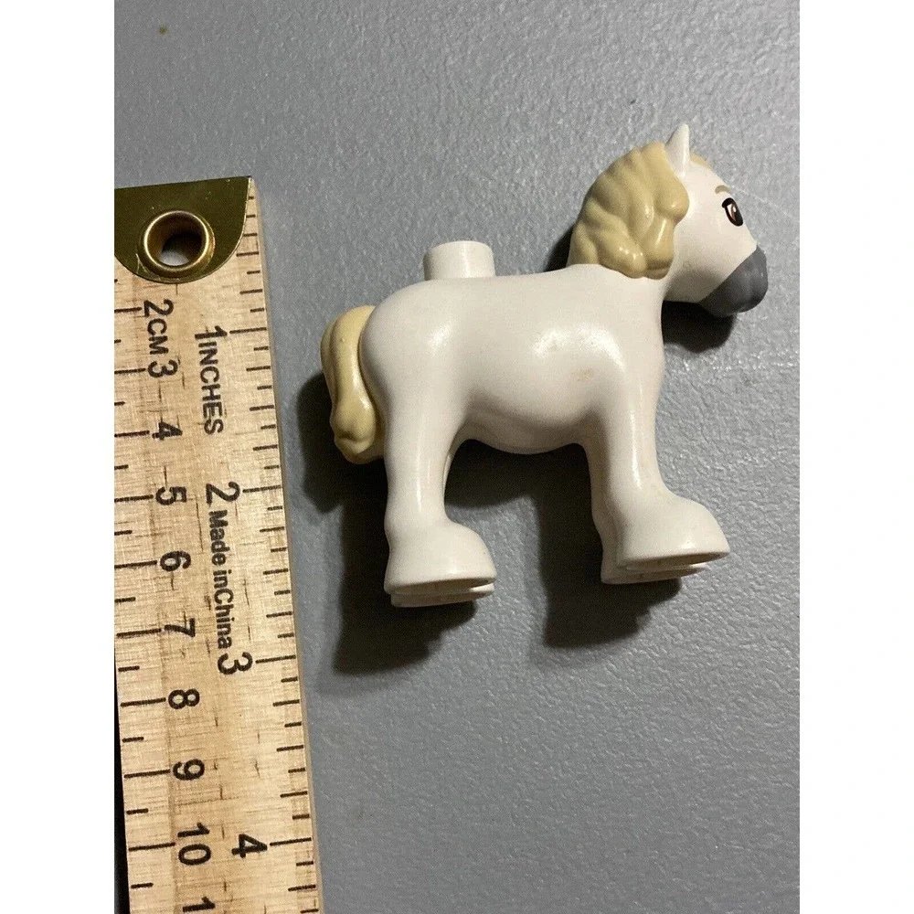 Lego Duplo RAPUNZEL'S WHITE HORSE #10878 Replacement Piece‎ Disney Princess - Picture 4 of 5